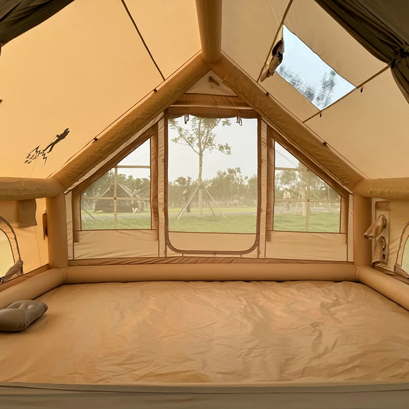 Forerunner Air Tube Family Portable Camping Tent for Adults Camping Windproof  UV protection