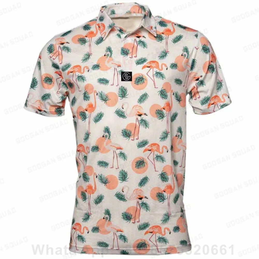 New Kid'S Polo Shirts Casual Golf Shirt Summer Print Button Up Tops Short Sleeve Tees Breathable Tennis Badminton Sportswear view 3