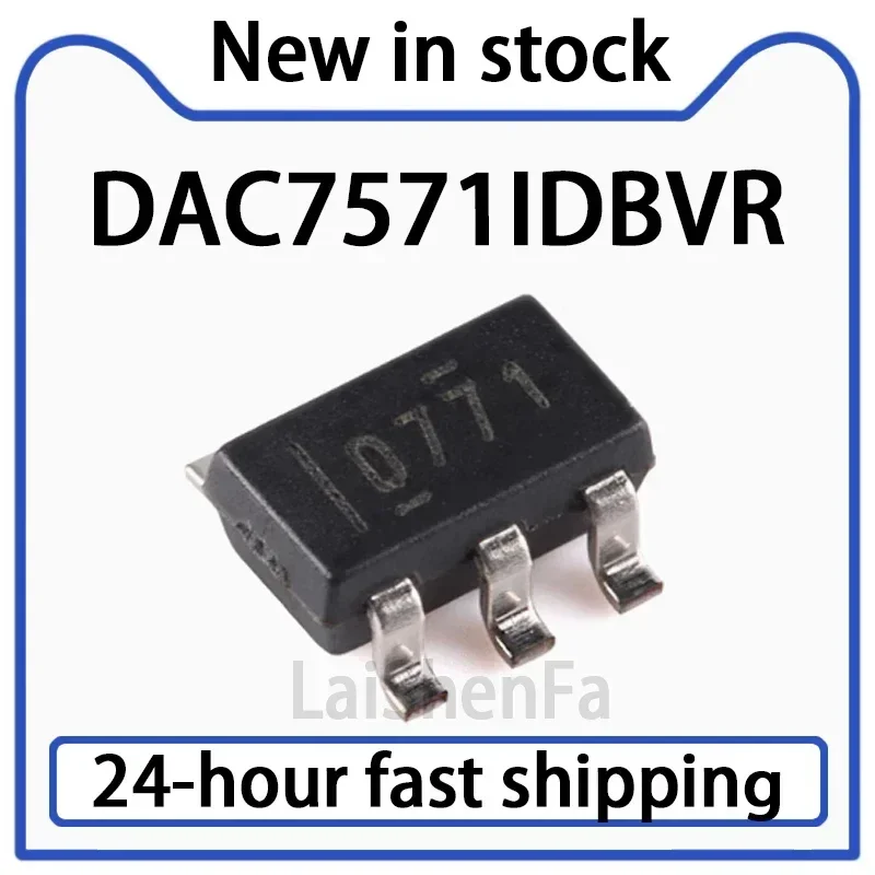 1PCS DAC7571IDBVR SOT-23-6 12 Bit Analog-to-digital Converter Chip in Stock