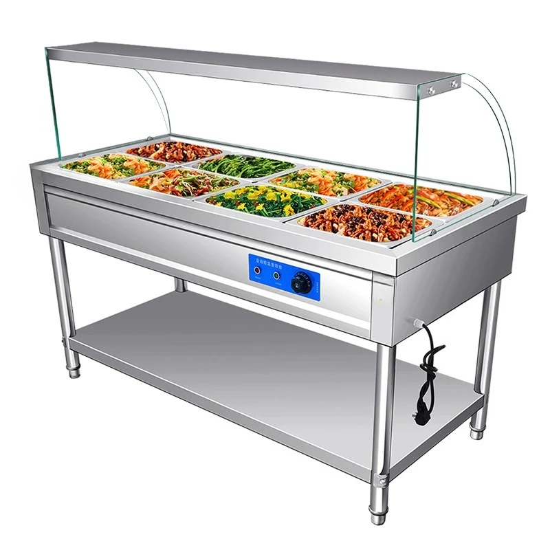 

Vertical thermal insulation dining table, restaurant canteen fast food restaurant commercial vertical dining table
