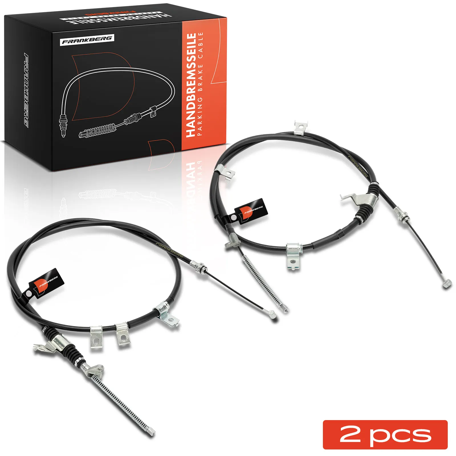 Frankberg 2x Seilzug Feststellbremse Hinterachse beidseitig für Mitsubishi Pajero IV Van V8W V9W V8V 4820A088 4820A087 K16093