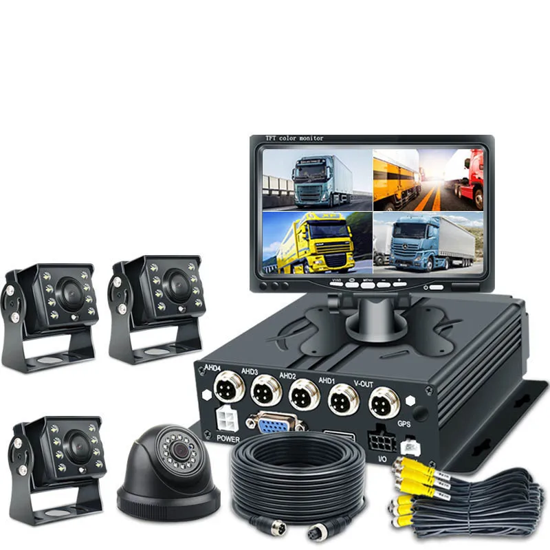 

CCENTEN Truck Bus Video Recorder Sd Card Local MDVR with 4 Camera Truck Car Bus Lorry 1 YEAR OEM Accepted Customer Requireme