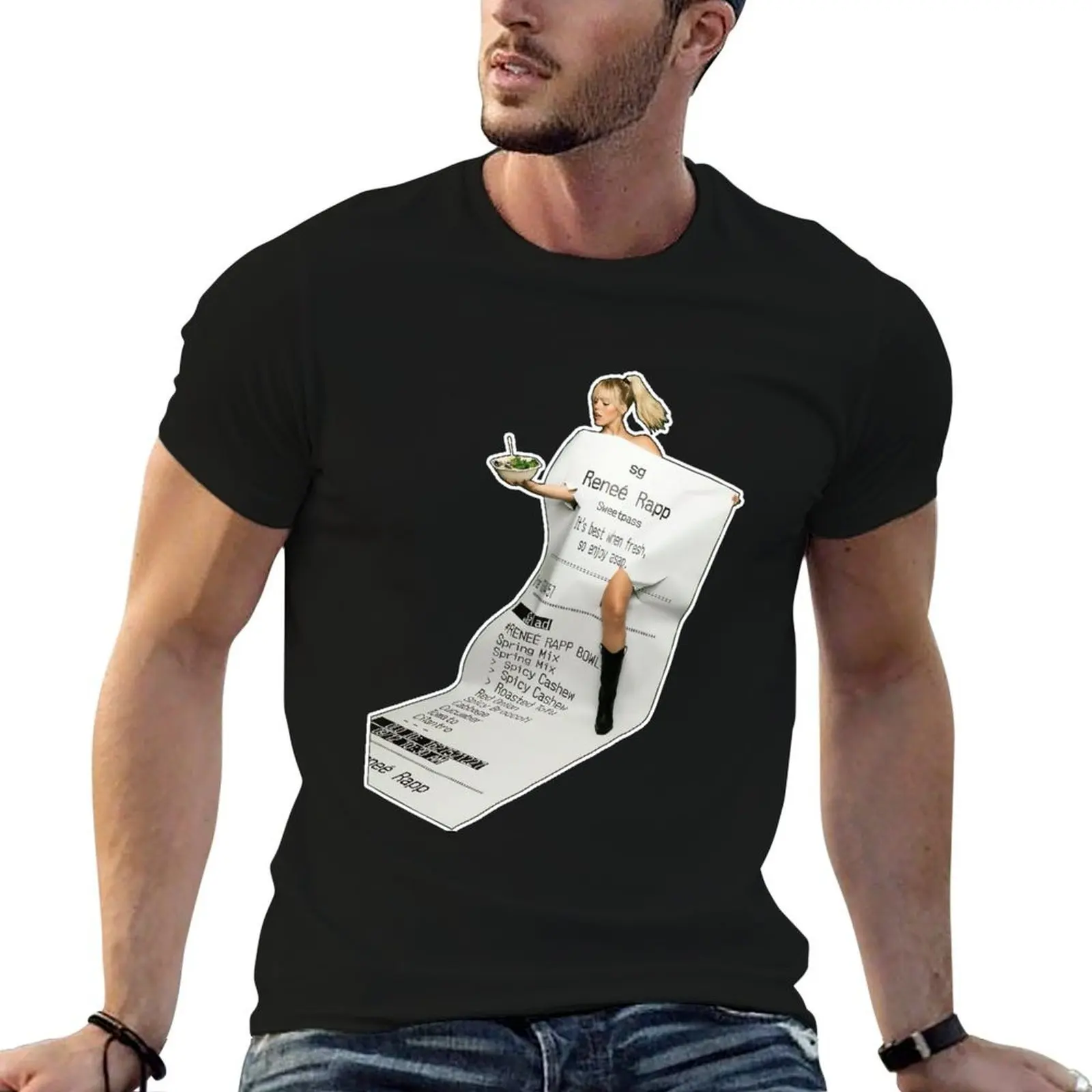 reneè rapp bill T-Shirt summer tops Luxury man men graphic t shirts