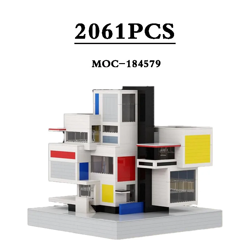 

MOC-184579 Architectural Art House Building Blocks City Architectural Landmark 2061PCS Kids Building Blocks Toys Birthday Gift