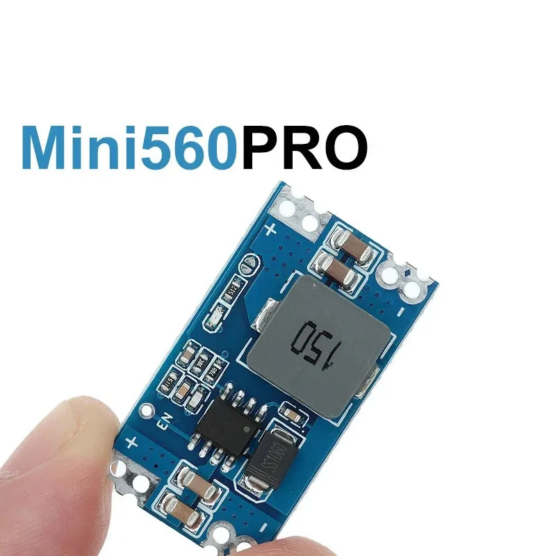 2pcs/lot Mini560 5A DC-DC Mini560 PRO Step-Down Stabilized Voltage Supply Module 6-30V To 3.3V 5V 9V 12V