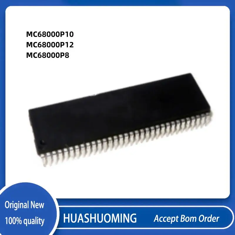 5Pcs/Lot New  MC68000P8 MC68000P12 MC68000P10 MC68000   MC68000P   DIP64