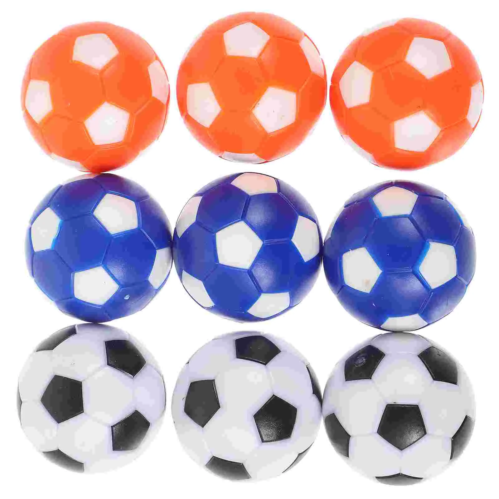 9pcs Foosball Balls Tabletop Game Foosball Accessories Replacement Balls Foosball Table Balls table football accessories