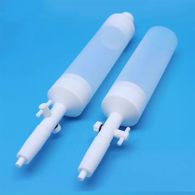 PTFE funnel 24/29 plug PFA tube body resistant to acid and alkali corrosion, high temperature and organic solution