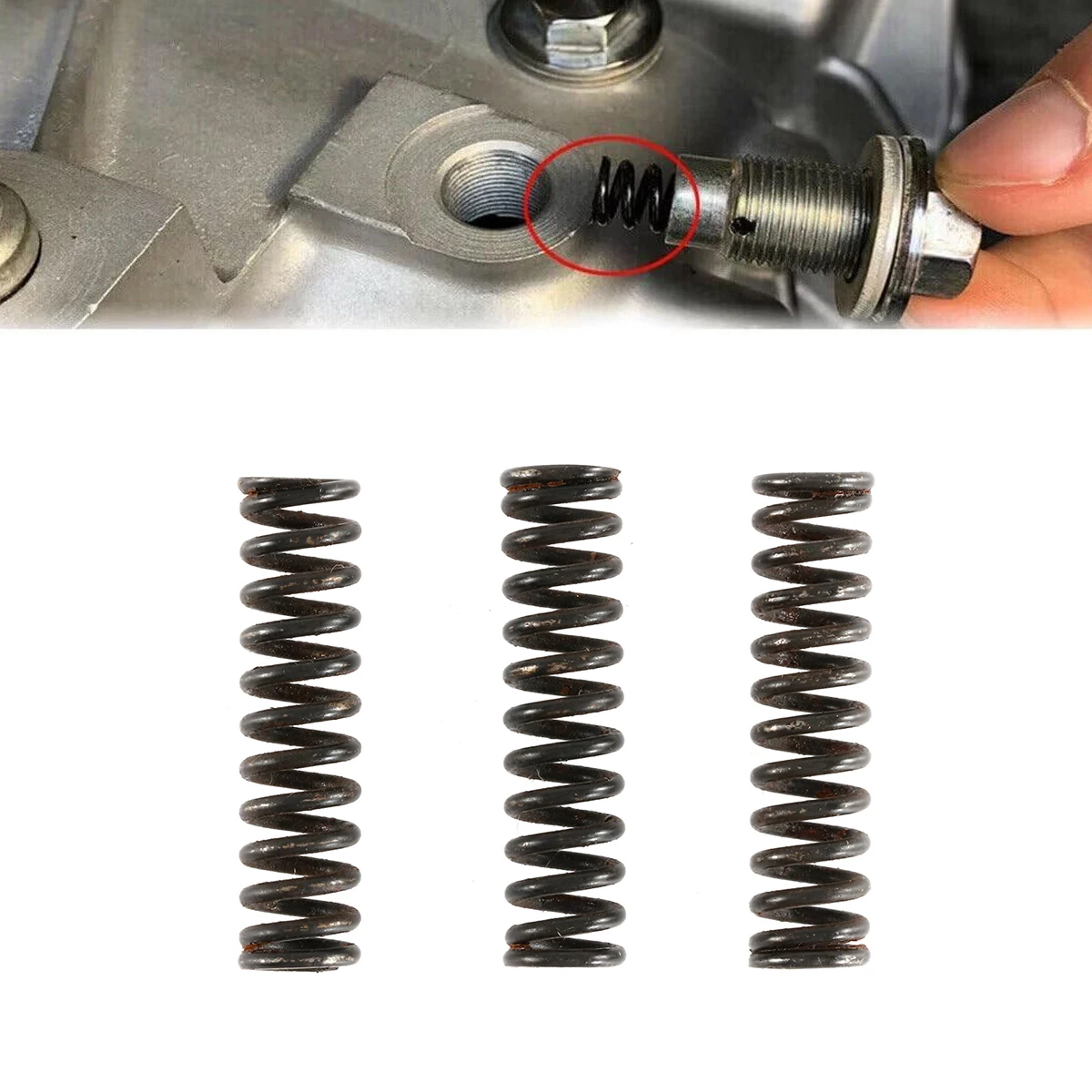 Resortes de retención de alta resistencia, HYB-DTS-01-03 para transmisiones Honda-Acura Civic Si Accord TSX RSX K Series K20 K24 B16 B18 D16, 3 uds.