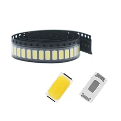 100pcs 0.5W LED COB Chip SMD 5730 Lamp Beads Light White or Warm 60-65LM Surface Mount PCB Emitting Diode Lamp(3.0~3.4V) For DIY