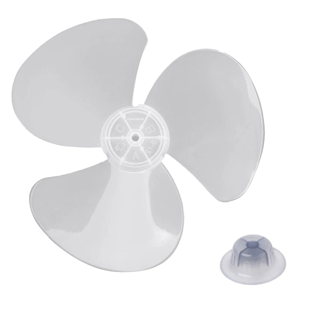 Plastic Fan Blade Three-leaf For Stand Fan Or Desk Fan Replacements Standing Pedestal Floor Wall Table Fanner Accessories