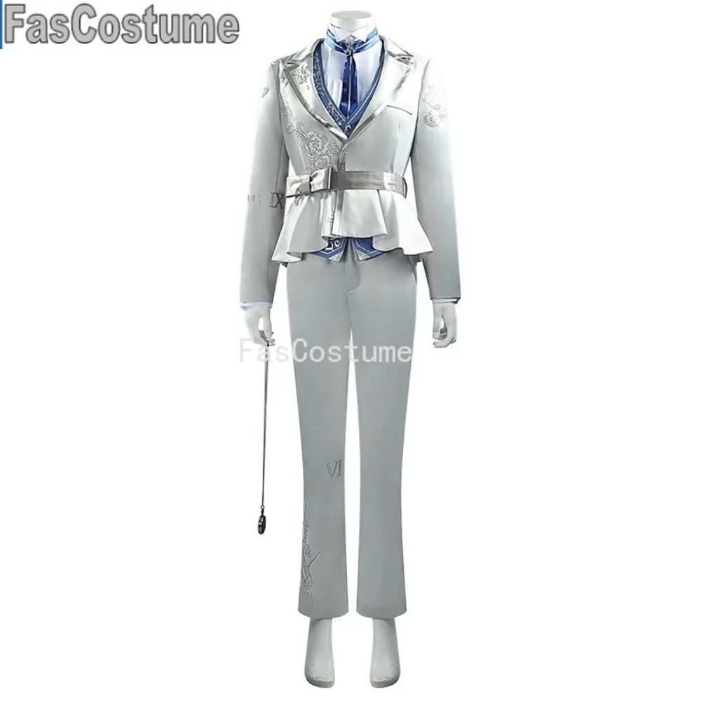 

FasCostume Kanae ChroNoiR 5th Anniversary Game Suit Handsome Cosplay Costume Halloween Party Role Play Outfit