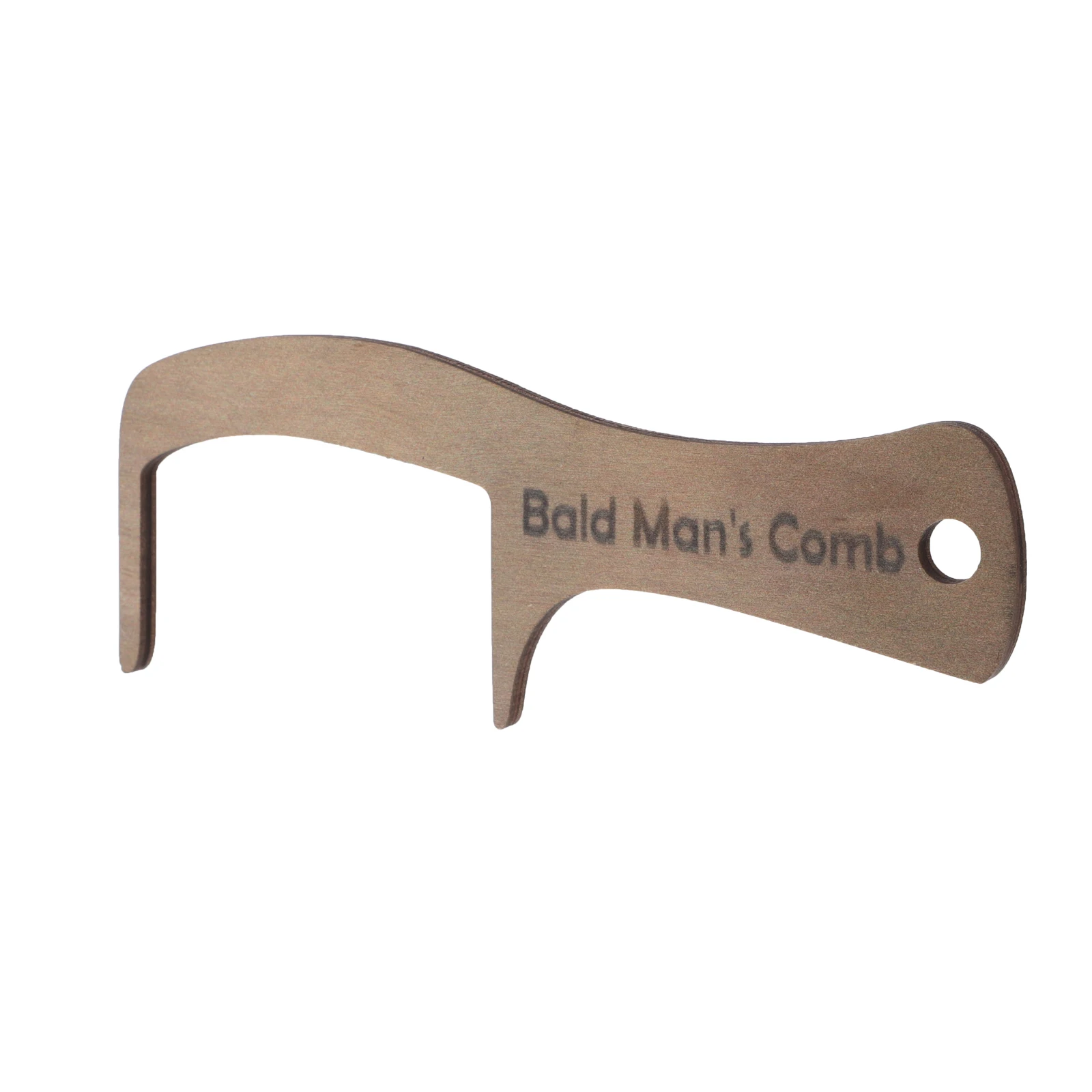 

Wood Comb for Bald Men Smooth Hairless Grooming Tool Gift for Him Handmade Beard Care Accessory