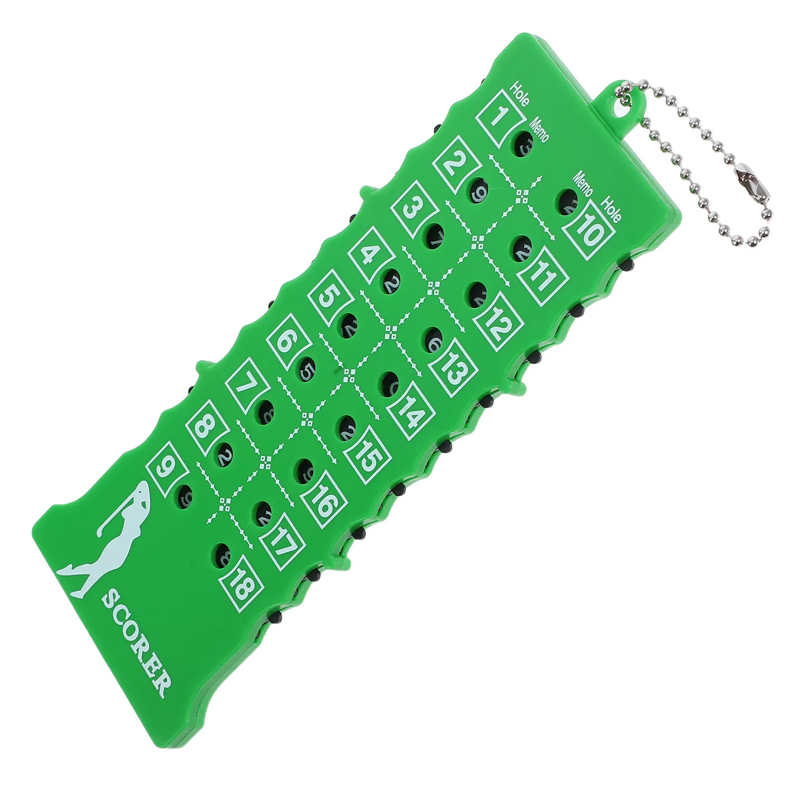 Golf Score Counter Compact 18-Hole Stroke Tracker Portable Design Easy-to-Read Display for Golfers Beginners Professionals Golf