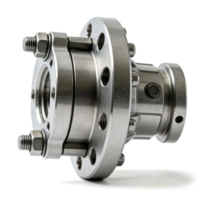 Cnc Milling Turning Machine Custom Parts ustom High-Strength Alloy Steel Mechanical Drive Flange Coupling