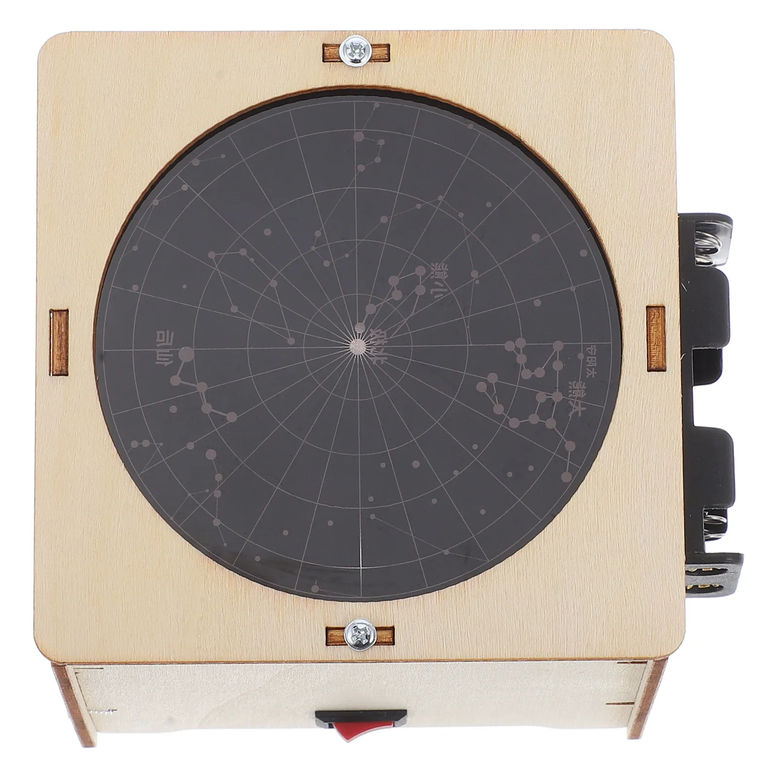 

1Set DIY Wooden Star Projector Lamp Handmade Blank Wood LED Projector Light Nightlight Bedroom Atmosphere Light