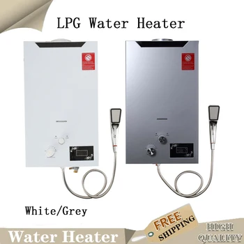 18l 36kw lpg Gas Propan Tankless Warmwasser bereiter Instant Warmwasser bereiter Kessel für Camping mit Dusch kopf Kit