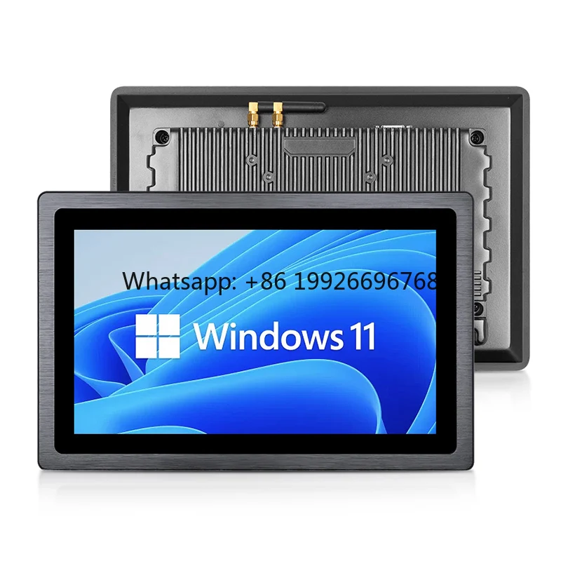 

10.4 15 15.6 21.5 Inch Industrial Touch Screen Panel PC IP65 Waterproof Core I3/i5/i7 2GB RAM 16GB Memory Card Stock Aluminum