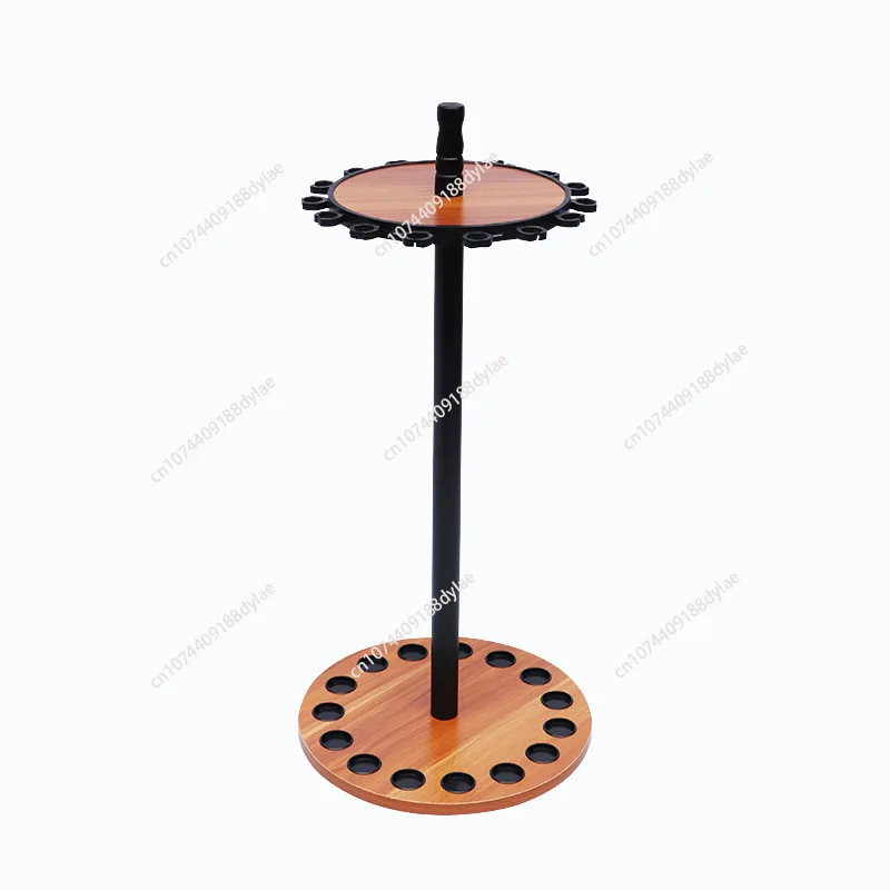 For New Arrive Detachable Wooden Stable Fishing Rods Stand Holder Fishing Rod Display Rack For Receive The Rods