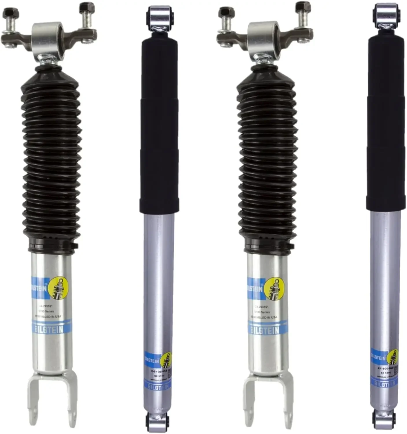 24-196468 24-253161 مجموعة من الصدمات الأمامية والخلفية أحادية الأنبوب تناسب 2011 2024 سيلفرادو #6