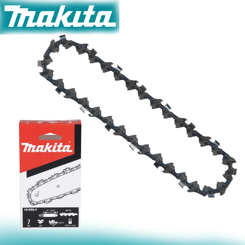 

Цепь для пилы Makita 1912E8-3, 150 мм, из высококачественных материалов, прочная, долговечная, аксессуары для инструментов