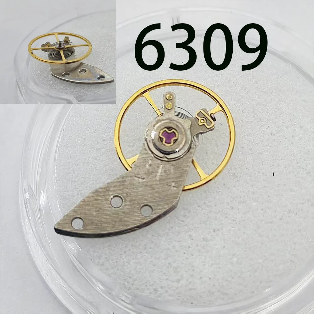 

Watch accessories, movement 6309 6319, balance wheel assembly, balance spring, balance plate, clock accessories