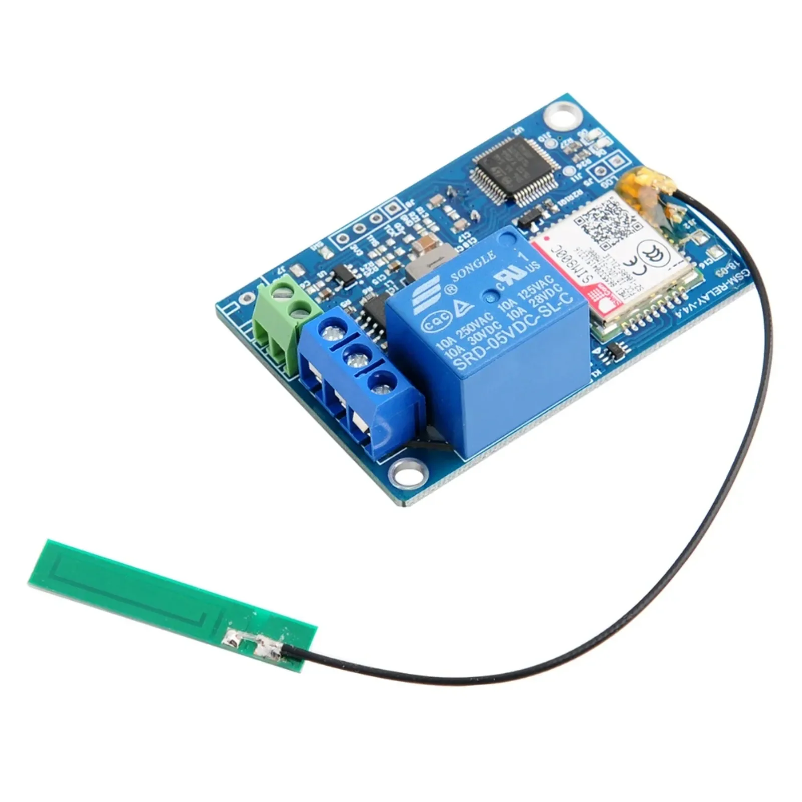 1 Channel Relay Module SMS GSM Remote Control Switch SIM800C STM32F103CBT6 for Greenhouse Oxygen Pump