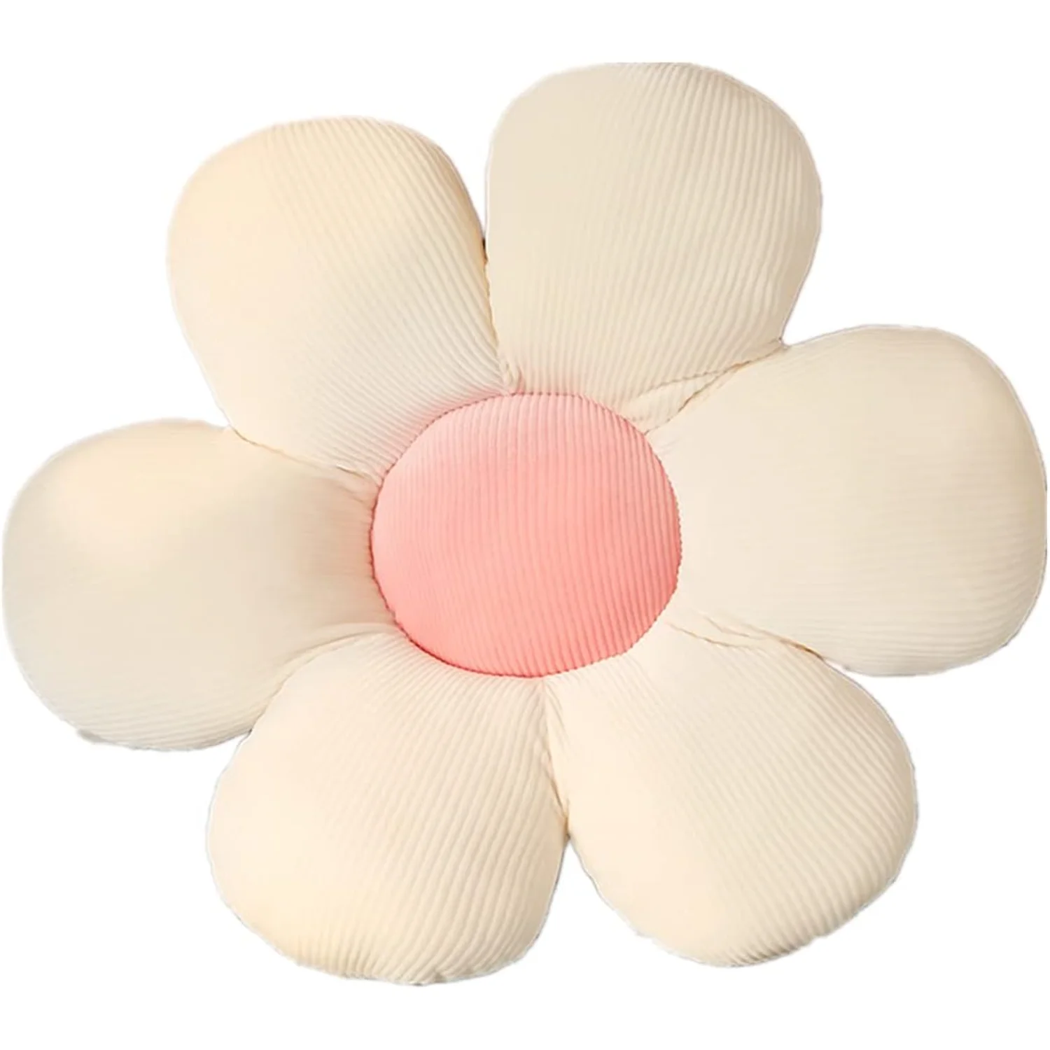 

Cute Flower Throw Indie Seating Cushion Lovely Room Decor for Girls Teans Tweens Vivid Plush Stuffed Toy for Reading Nook Watc