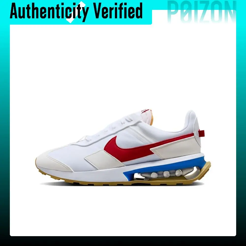 Nike Air Max Pre-Day Casual Shoes Men's Low-top White/Red/Blue DQ4068-101