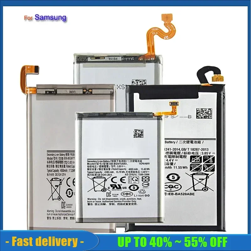 Battery For Samsung Galaxy S10 5G S20+ S20 Ultra A71 A51 A31 A20e A10e Note 10 Plus/10+ M30s M21 M31