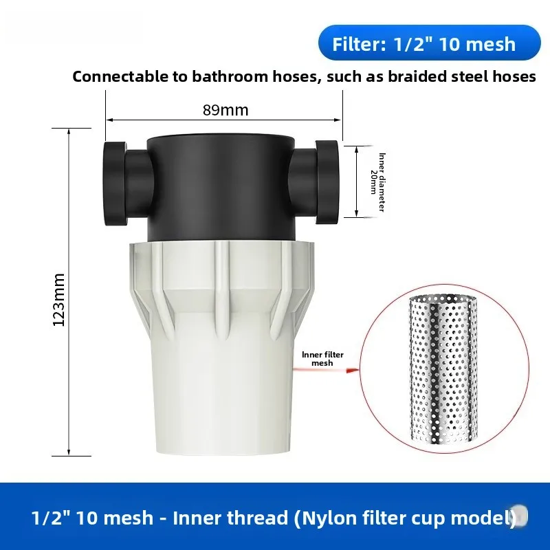 Pre-Filter Water Purifier for Irrigation Washing Car Farming 4 Inch 6 Inch Pipe Household Water Supply Filtering System