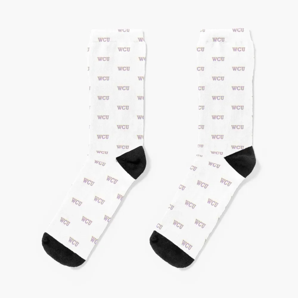 

WCU Socks cartoon happy Ladies Socks Men's