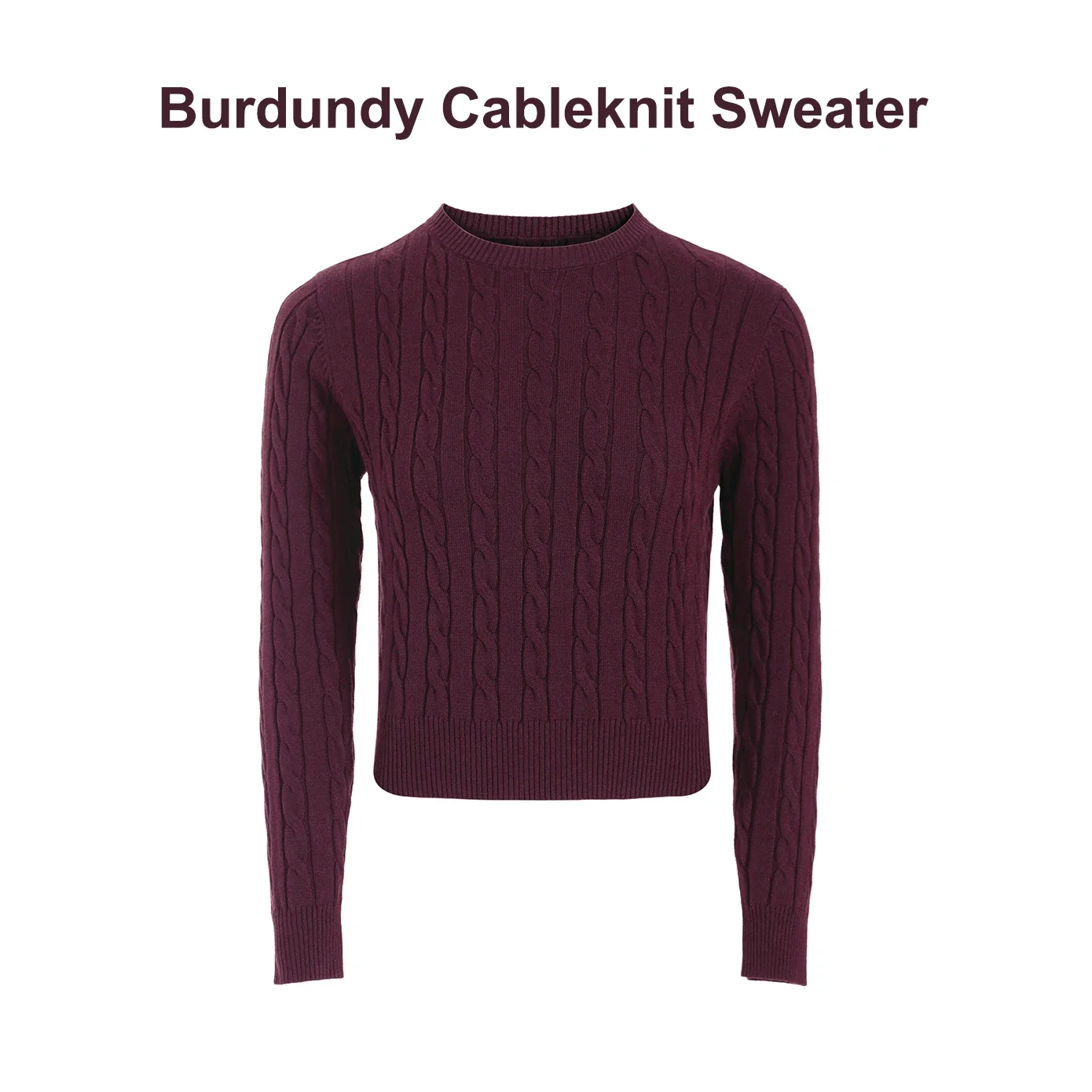 Burgundy Sweater