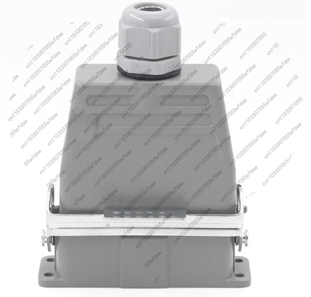 1pc small rectangular heavy-duty connector hdc-ha-010.16.32 core waterproof aviation plug hot runner socket