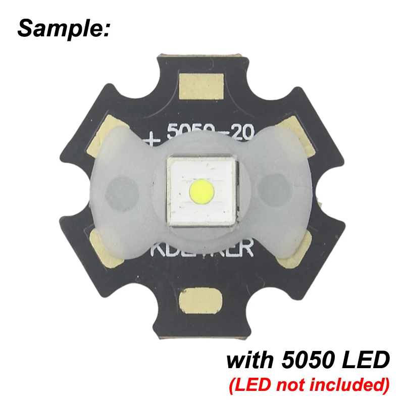 5050 LED Gaskets for 7mm Reflector Hole 15.6mm (L) x 9mm (W) (5 pcs)