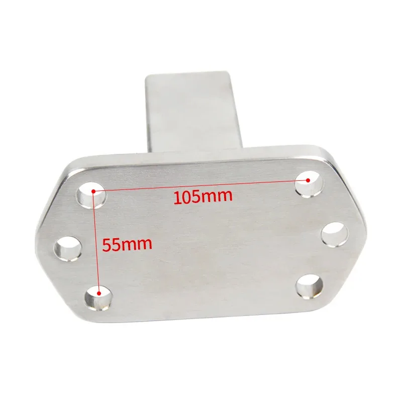 Base Trailer Hook Modified square Mouth Quick Plug Stainless Steel Connector Trailer Hitch Parts & Accessories Hitch