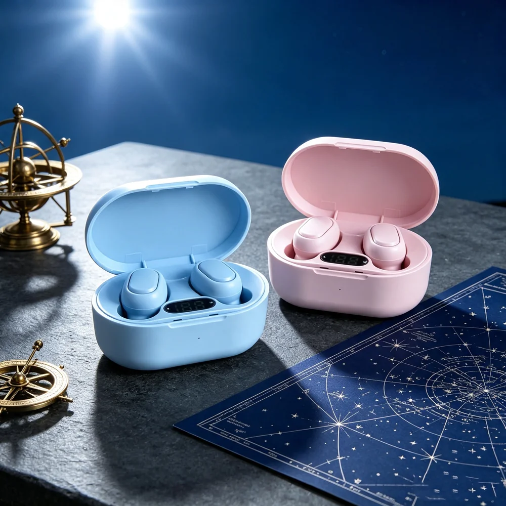 TWS Fone Bluetooth Earbuds Wireless Earbuds Ambient-sensing Bluetooth Headphones Adjust Volume Levels Based on Surrounding Noise