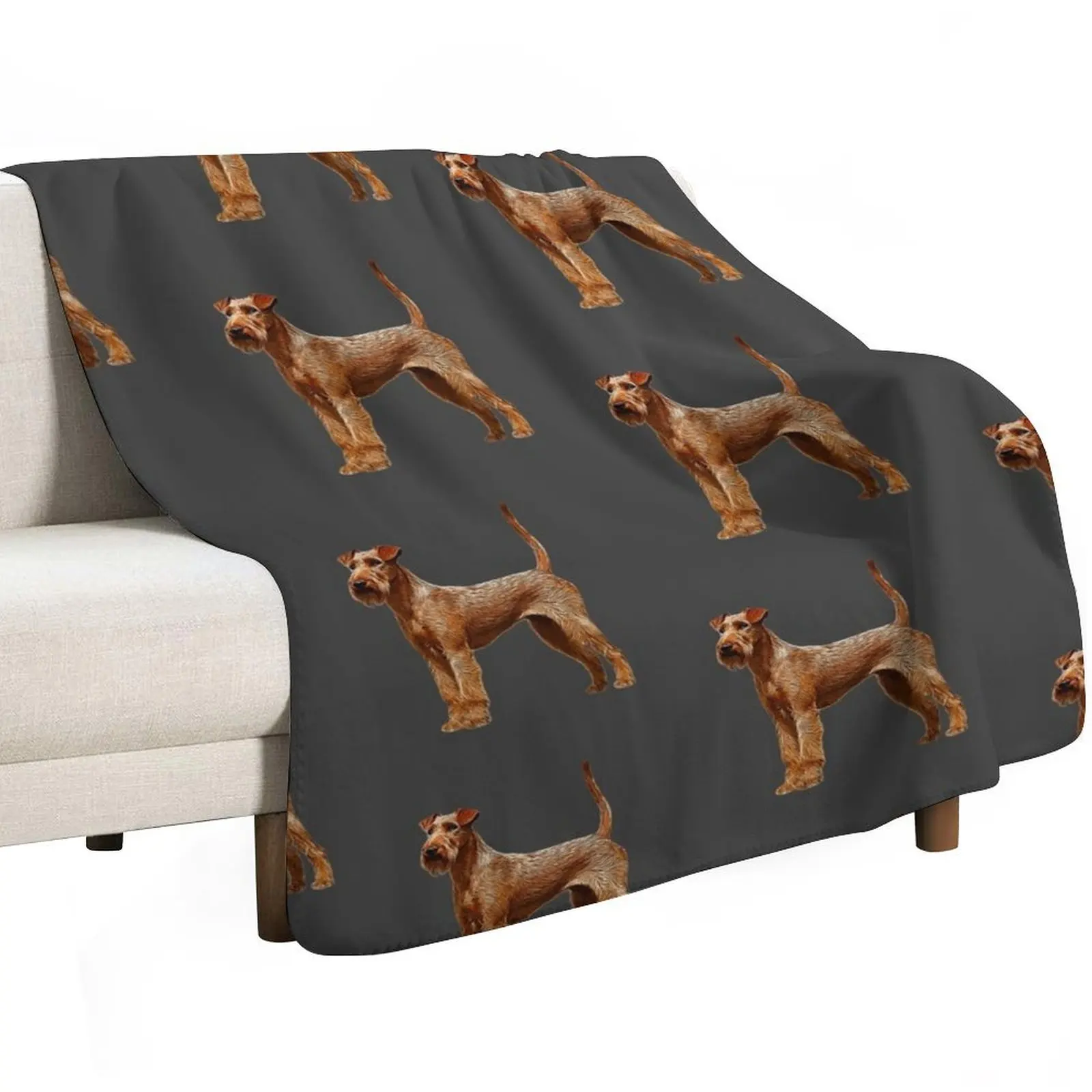 

Irish Terrier Dog Throw Blanket Luxury Bed covers Softest Decorative Throw Blankets