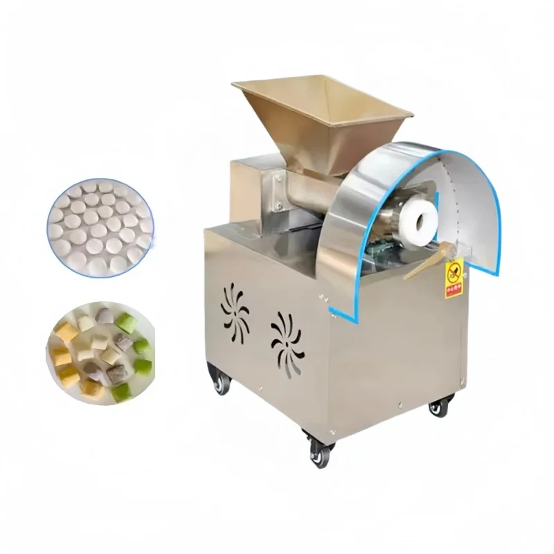 Automatische Koekjes Brood Deeg Ball Cutter Machine / Pizza Broodje Deeg Divider Rounder