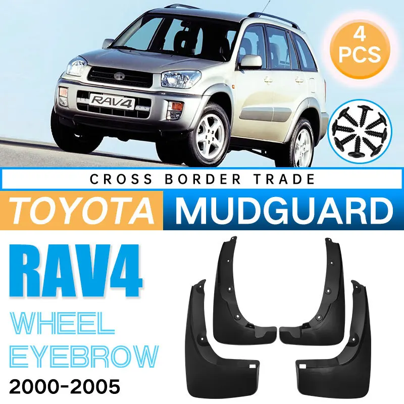 

Внешние брызговики, крылья для шин для Toyota RAV4 RAV 4 XA20 2001-2005 гг., 4 шт., брызговики, брызговики, брызговики для шин, брызговики
