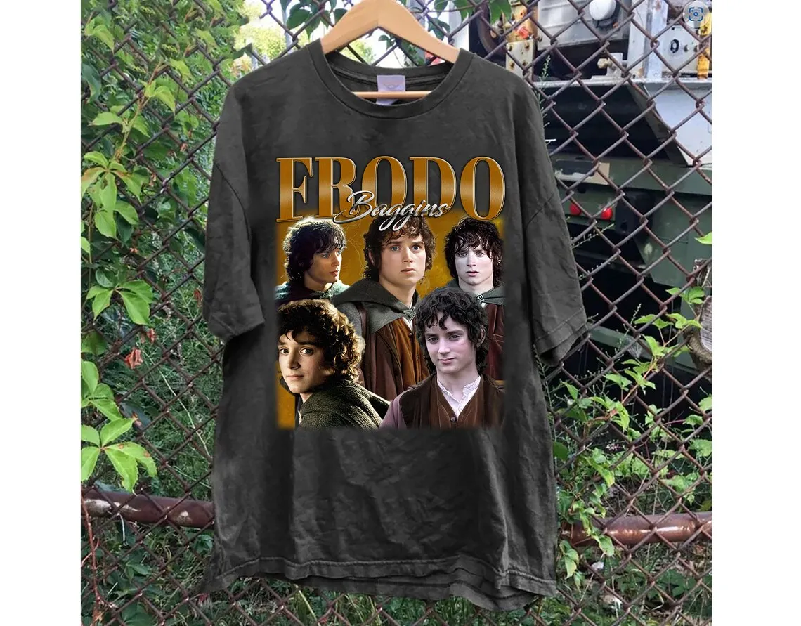 Frodo Baggins Character T-Shirt Frodo Baggins  Shirt Frodo Baggins Tee Frodo Baggins Homage Frodo Baggins Hoodie Famous T-Shirt