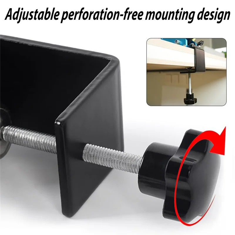 

QWE-USB Handbrake Holder Fixing Clamp Bracket For PC SIM Racing Games G29/G27/G25 T300 T500 Hand Brake