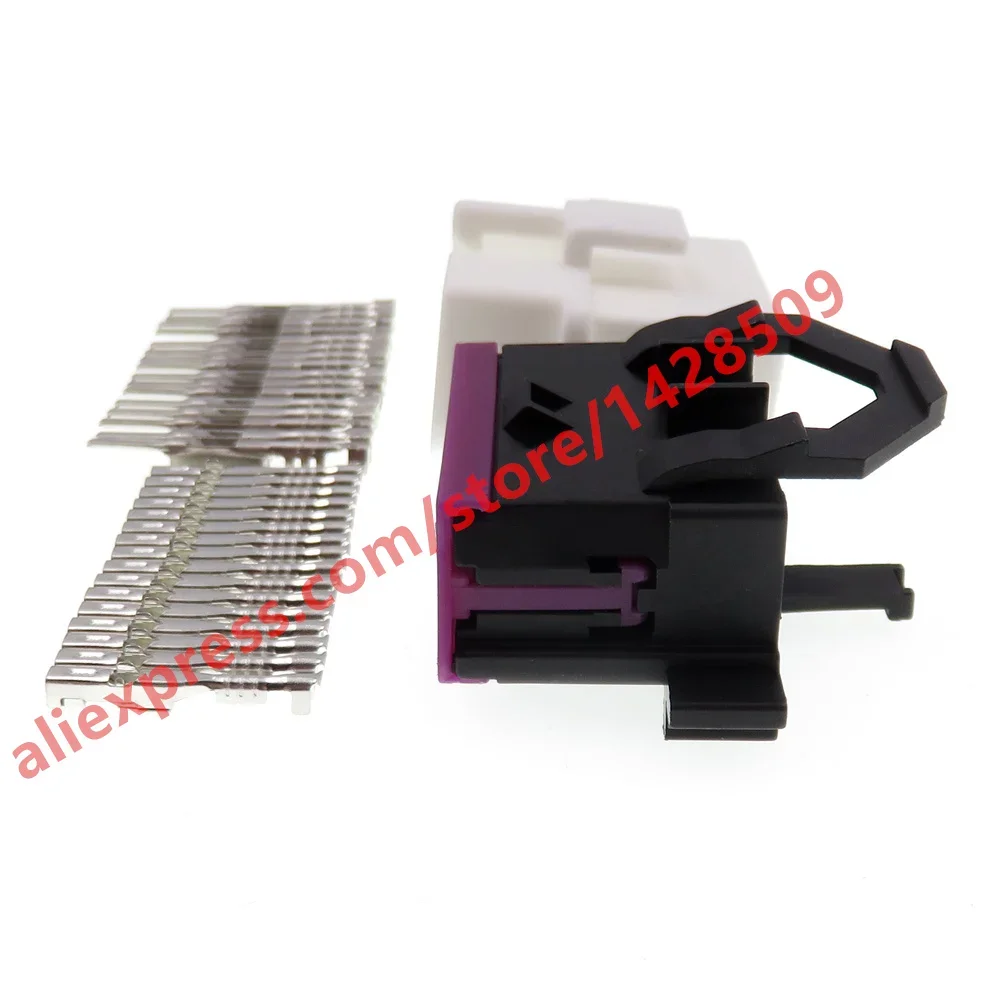 1 Set 16 Pin Automotive OBD Diagnostic Socket Auto Plug Wiring Harness Connector For VW Audi 3A0972695A