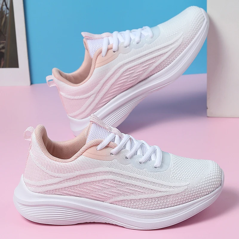 

Woman Sneakers Couple Casual Running Summer Fashion Anti Slip Hiking Mesh Breathability Athletic Shoe Tennis Woman Shoes