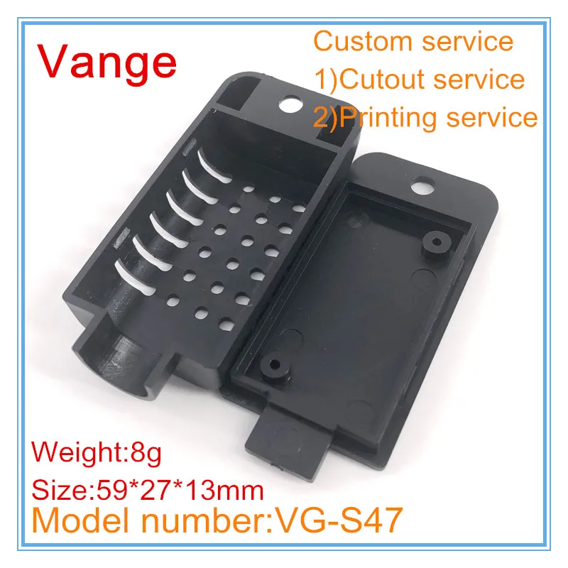 Vange sensor project box 59*27*13mm ABS plastic junction box