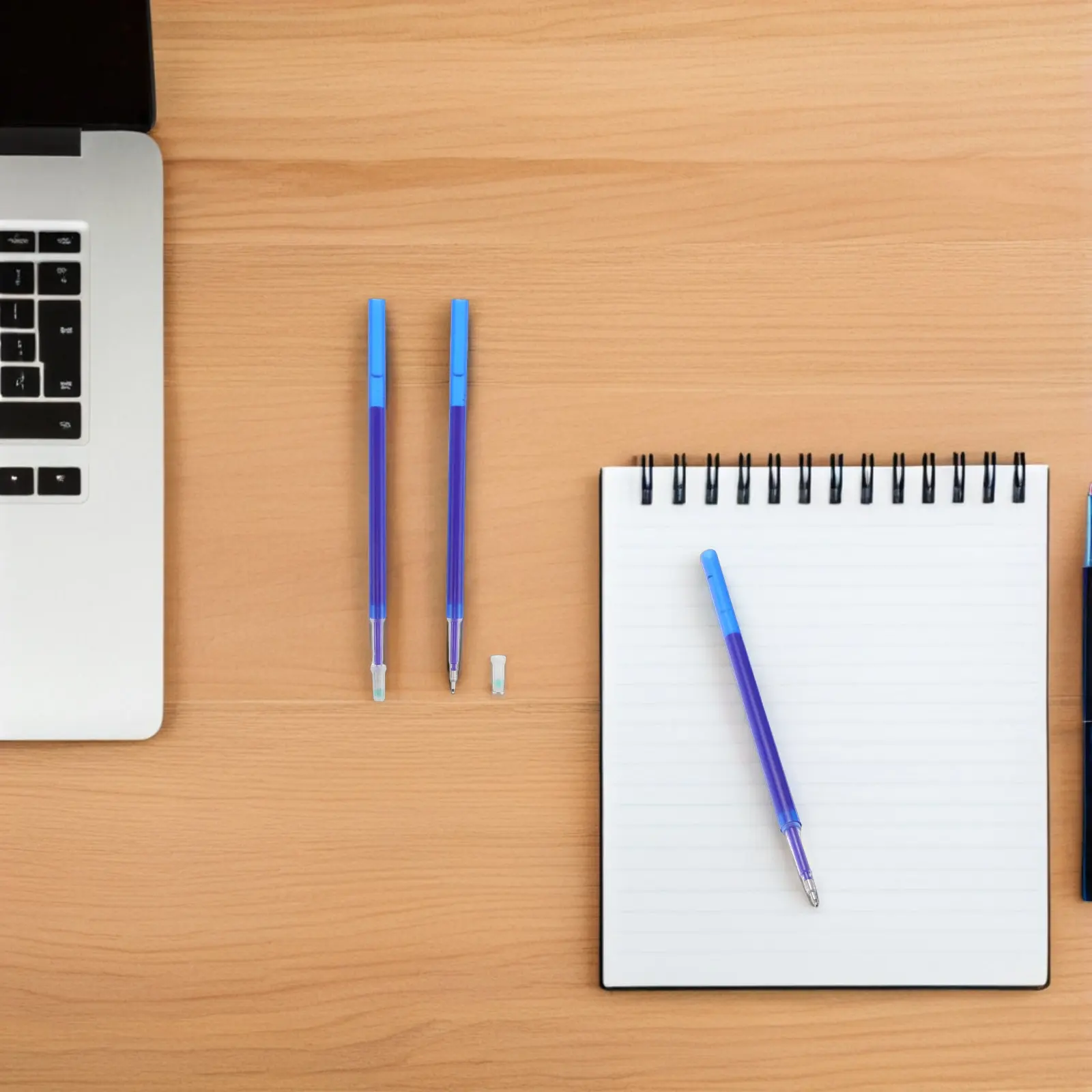 

100Pcs Gel Erasable Pen Refills 0.5mm Smooth Writing Thermal Erasable Ink for Classroom Notes Homework Office Learning Tools