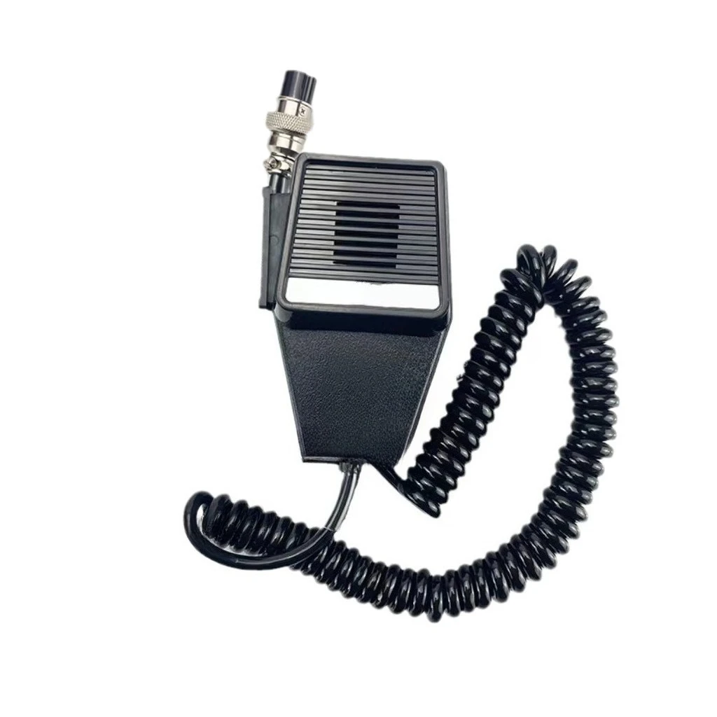 Two-way Radio Microphone Handheld Radio Micro Walkie Talkie External Speaker Radio Car Microphone Handle Mic Aviation Connecotor