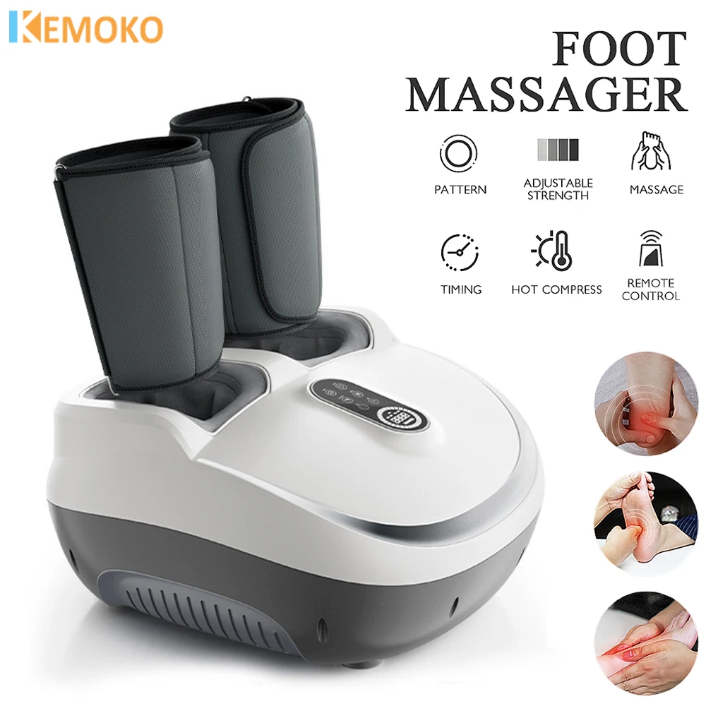 

Multifunctional Electric Foot Massage Machine 8D Airbag Compress Kneading Heating Roller Calf Shiatsu Massager Foot Health Care