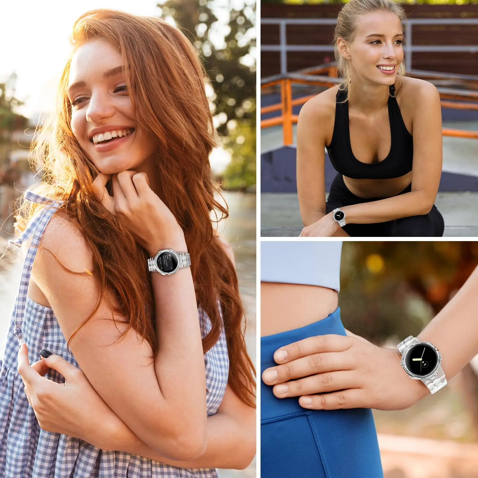 Gehäuse + Band für Pixel Watch 2-Armband, Zubehör, Sport-Smartwatch, integriertes Silikon-Armband, Correa für Google Pixel Watch