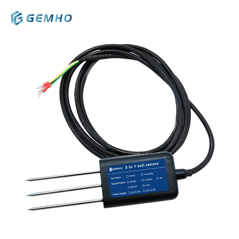 RS485 Soil Conductivity Sensor For Farm Smart Agriculture Soil EC Monitoring Soil EC Meter